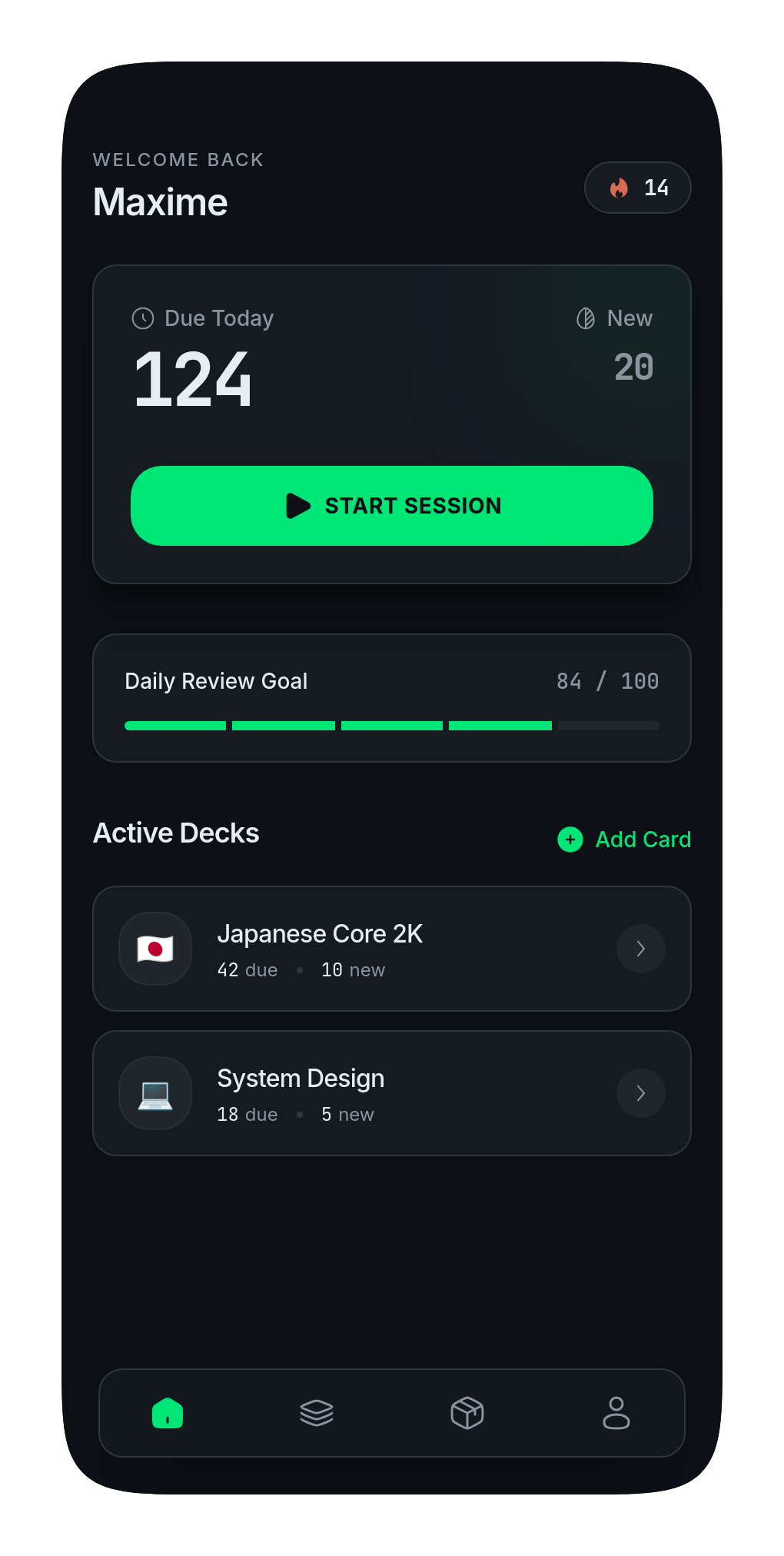 Lexo app screenshot